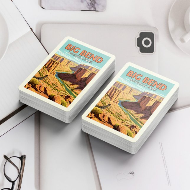 Vintage Big Bend National Park Playing Cards (Creator Uploaded)