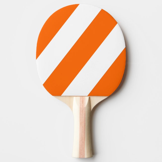 Vintage Big City Bold Stripes Ping Pong Paddle (Front)