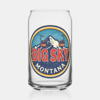 Vintage BIG SKY Montana Ski resort Bozeman mountai