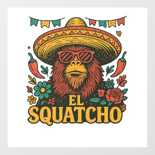Vintage Bigfoot Cinco de Mayo Fiesta El Squatcho
