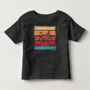 Vintage Bike Art Cycling Sport Lover Toddler T-Shirt