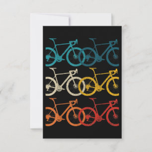 Vintage Bike Cycling Road Bike Racing Bicycle Card