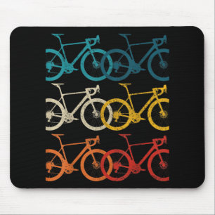 Vintage Bike Cycling Road Bike Racing Bicycle Mouse Pad