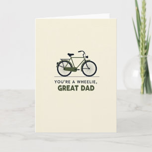 Vintage Bike Fathers Day Card
