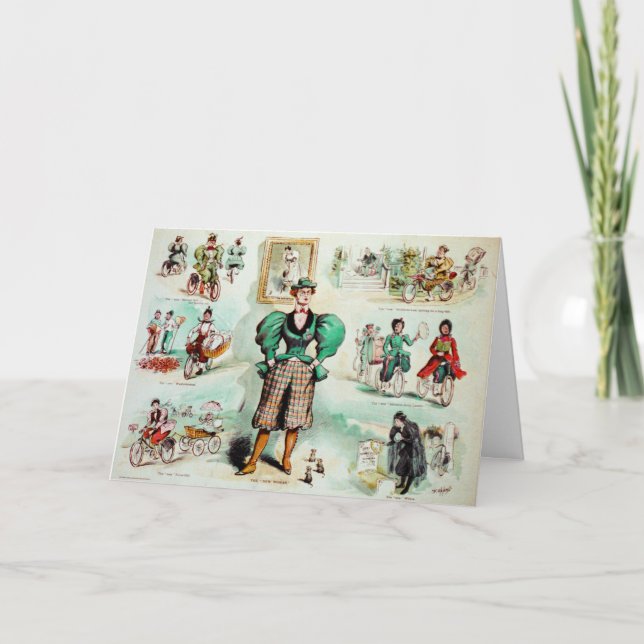 Vintage Bike note cards (Front)