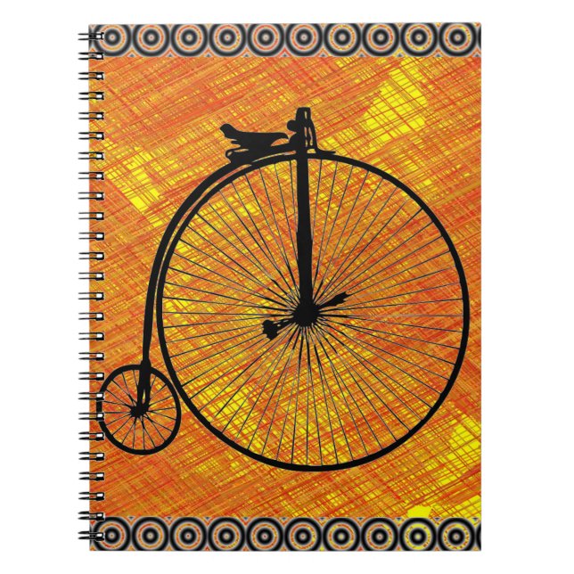 Vintage Bike Notebook (Front)