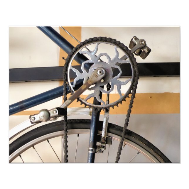 VINTAGE BIKE PHOTO PRINT (Front)