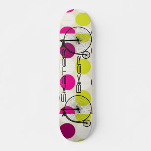 Vintage Bike Skateboard