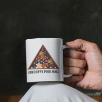 Vintage Billiard Balls Custom Pool Table Themed