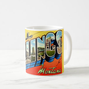 Vintage Billings MT Coffee Mug