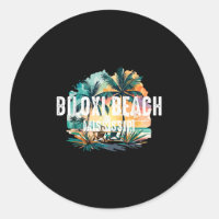 Vintage Biloxi Beach Mississippi Souvenir Retro Su