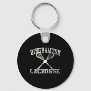 Vintage Binghamton Lacrosse Key Ring