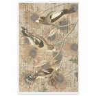 Vintage Bird Collage Tissue Paper