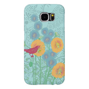 Vintage Bird Morning Glory iPhone Cover