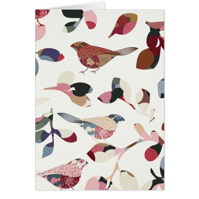 Vintage bird wallpaper (Front)