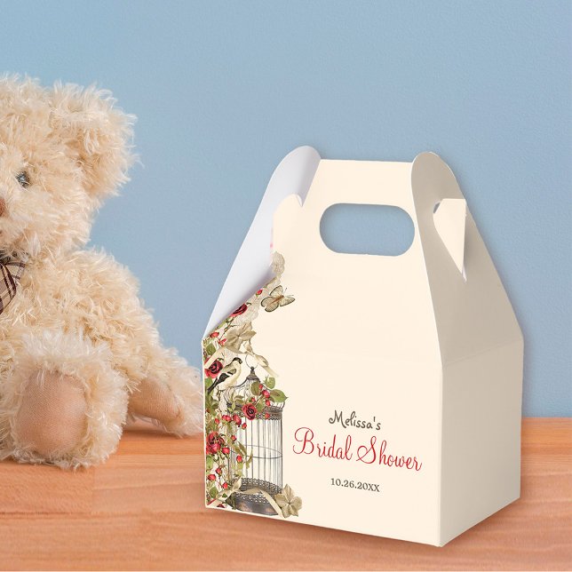 Vintage Birdcage Bridal Shower Favour Boxes (Creator Uploaded)