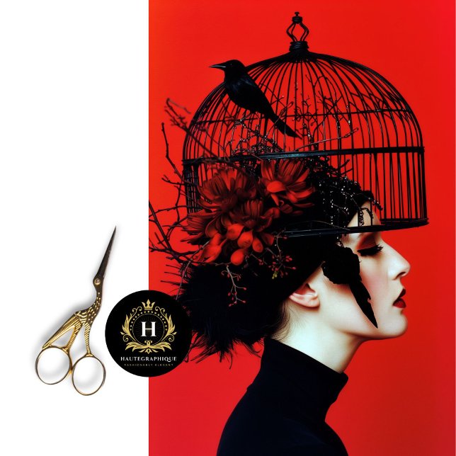 Vintage Birdcage Hat Floral Decoupage Tissue Paper (Creator Uploaded)