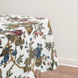 Vintage Birds And Pomegranate pattern Tablecloth
