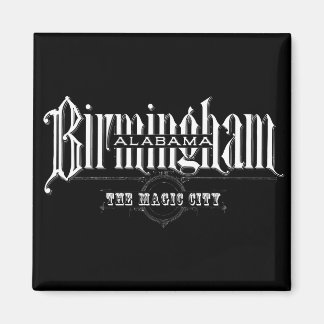 Vintage Birmingham, AL Magnet