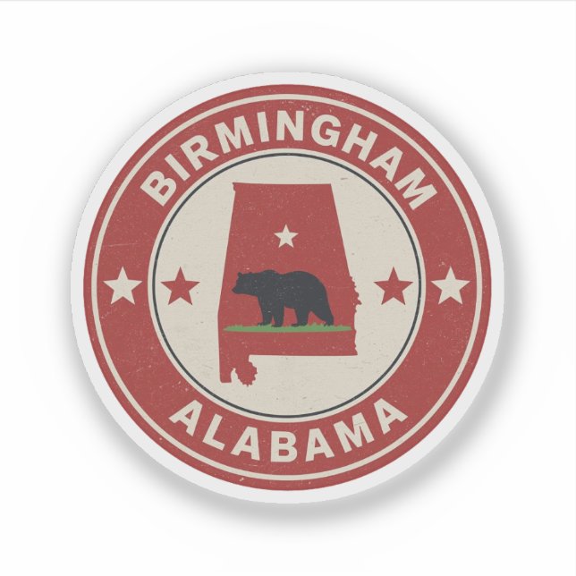 Vintage Birmingham, Alabama gifts (Front)