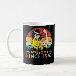 Vintage Birthday 1962 Coffee Mug