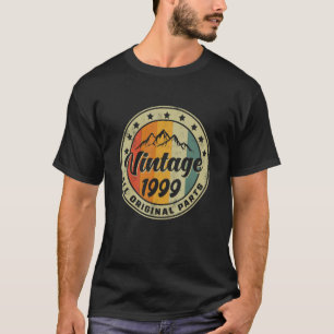 Vintage Birthday 1999 All Original Parts Women Me T-Shirt