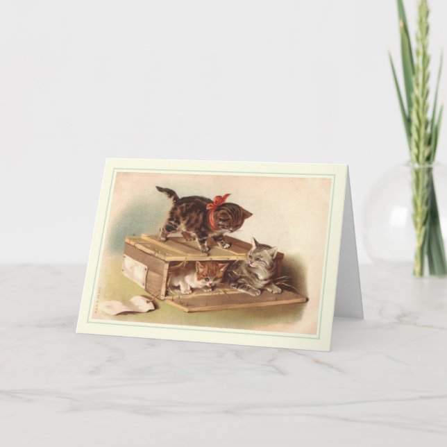 Vintage Birthday Card (Front)