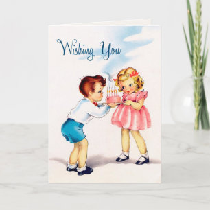 Vintage Birthday Card