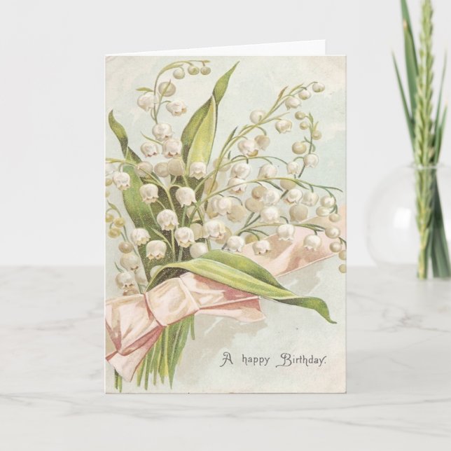 Vintage Birthday Card (Front)