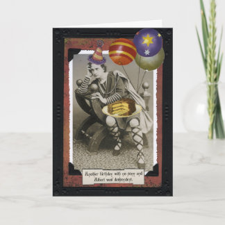 Vintage Birthday Card - Albert