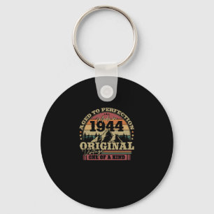 Vintage Birthday Gift 1944 Key Ring