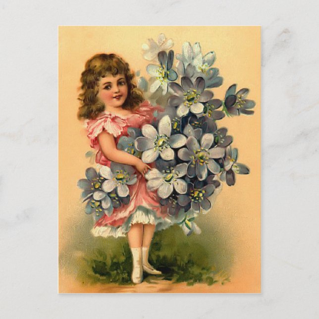 Vintage Birthday Postcard (Front)
