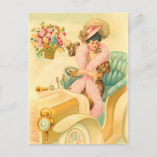 Vintage Birthday Postcard