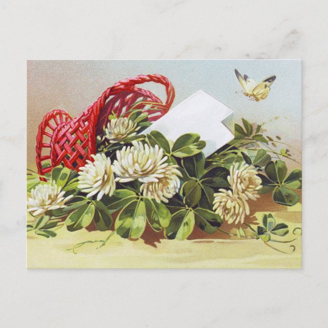 Vintage Birthday Postcard (Front)