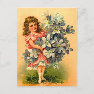Vintage Birthday Postcard