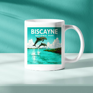 Vintage Biscayne National Park Coffee Mug