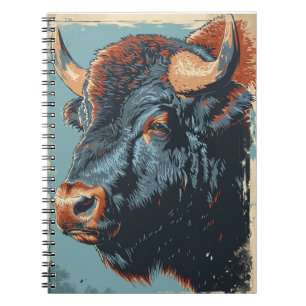 Vintage Bison Notebook