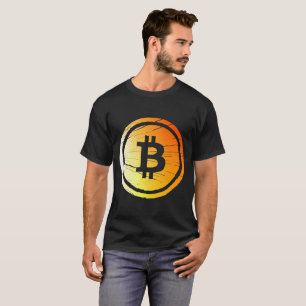 Vintage Bitcoin Coin Logo T-Shirt