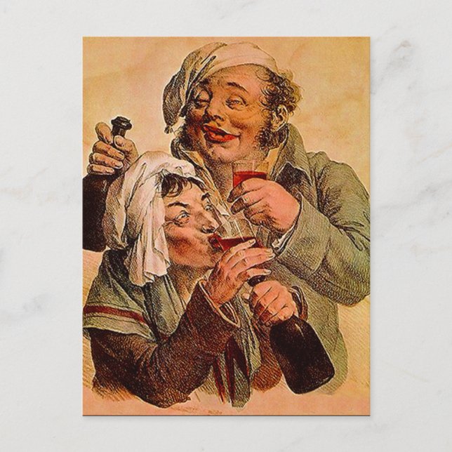 Vintage Bitters Elixir Tonic Self-med Postcards (Front)