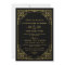 Vintage Black and Gold Art Deco Wedding