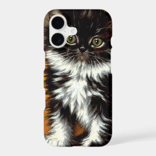 Vintage Black and White Halloween Cat