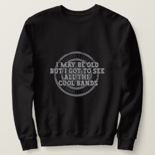 Vintage Black Band Sweatshirt - Perfect Gift
