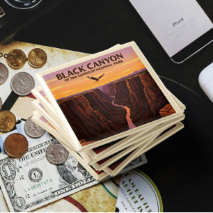 Vintage Black Canyon of the Gunnison National Park Magnet