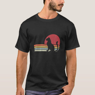 Vintage Black Cat 80S - Funny Cat T-Shirt