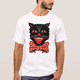 Vintage Black Cat T-Shirt