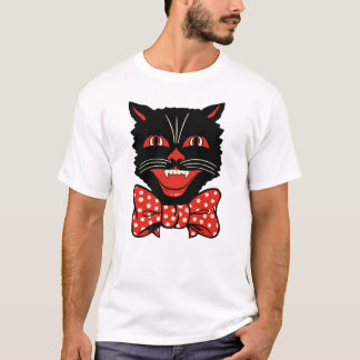 Vintage Black Cat T-Shirt