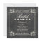 Vintage Black Chalkboard Wedding Bridal Shower
