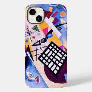 Vintage Black Grid - Kandinsky Abstract Art Case-Mate iPhone 14 Plus Case