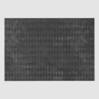 Vintage Black Harlequin Tissue Paper