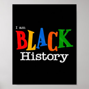 Vintage Black History Month Shirt Fist Women Men S Poster